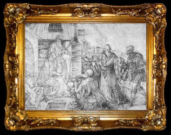 framed  Albrecht Durer The Adoration, ta009-2
